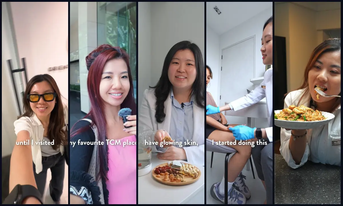 Creators filming clinic visits