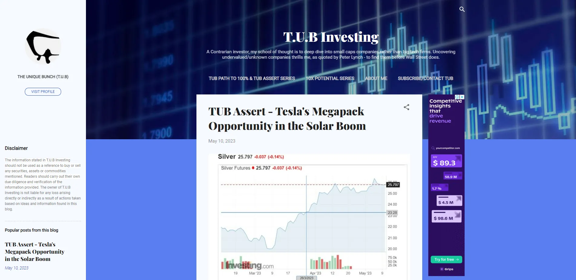 Screenshot: T.U.B